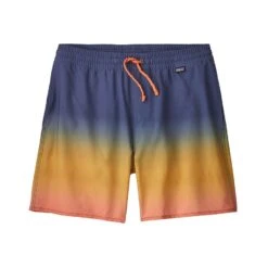 Short Patagonia Hydropeak Volley Cosmic Gradients Tigerlily Orange
