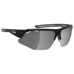 Lunettes De Soleil AZR Galibier Noire Mate Gris Gris Miroir