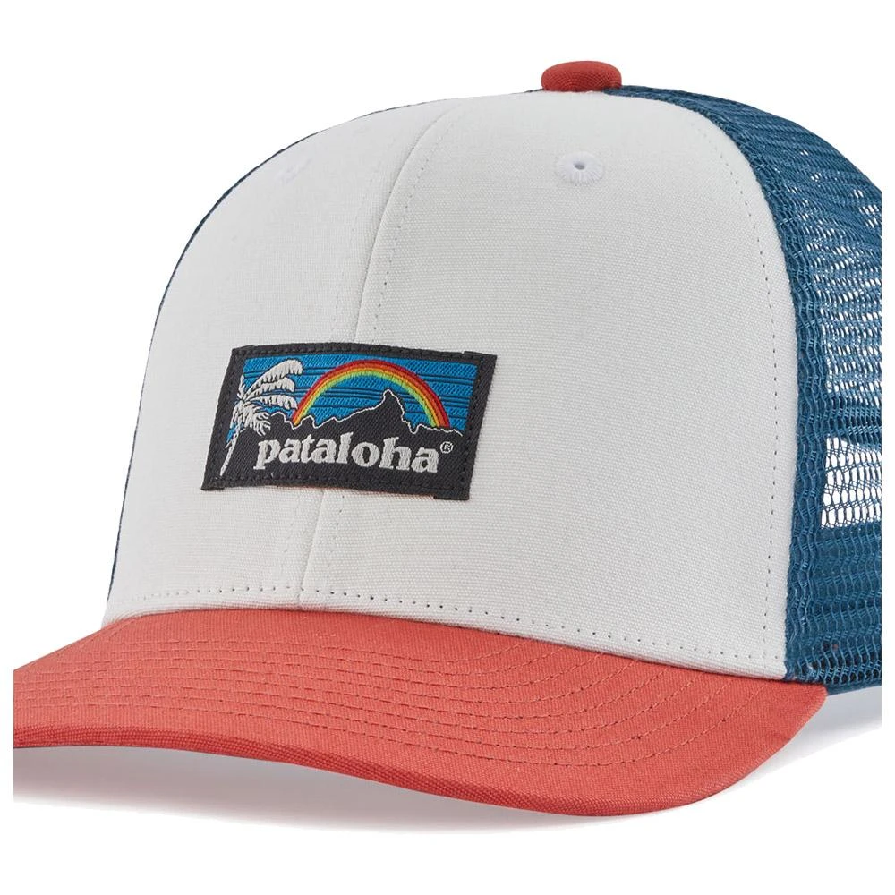 Casquette Patagonia Kids Trucker Hat Patalokahi Label Birch White 4 Casquette Patagonia Kids Trucker Hat Patalokahi Label Birch White – Image 2