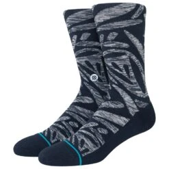 Chaussettes Stance Crew Sock Fractals Navy