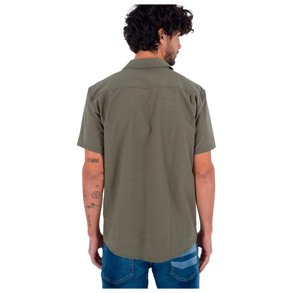 Chemise Hurley Phantom Naturals Rincon Olive 4 Chemise Hurley Phantom Naturals Rincon Olive – Image 2