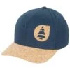 Casquette Picture Lines Baseball Cap Dark Blue