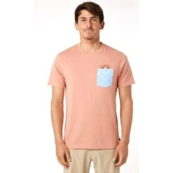 Tee-shirt Rip Curl Inda Pocket Dusty Rose