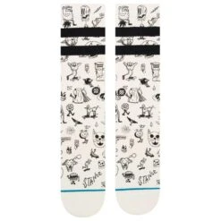 Chaussettes Stance Crew Sock Tagged Offwhite -Meilleur Vêtements Magasin f0c5a4941297c856381350afa8f387233599b8d7 E23STANACC3358253 4