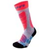 Chaussettes Uyn Ski Junior Light Grey Coral Fluo