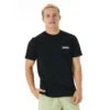 Tee-shirt Rip Curl Surf Revival Sunset Black -Meilleur Vêtements Magasin fc2d8ec70fd206761266438b8c67a9bd23b83912 E23RCRLTEH3367776 0